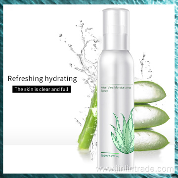 Soothing aloe vera water moisturizing face Toner Spray